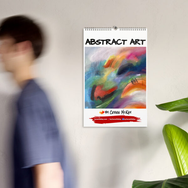 wall-calendar-2026-start-w-sun-11x17-front-692a18c1ce4dc.jpg Wall Calendar (2026) | Abstract Art by Ceren McKay