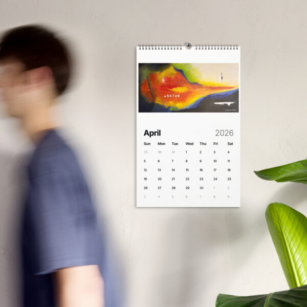 wall-calendar-2026-start-w-sun-11x17-front-692a18c1ce7e9.jpg Wall Calendar (2026) | Abstract Art by Ceren McKay