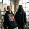 CC Hoodie-chest design Unisex Premium Mid-Weight Hoodie | "Conversely Concave"