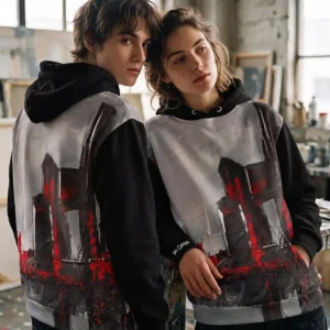 Unisex Hoodie | "Fragments of Fire"