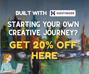 Support my studio - 20% off Hostinger