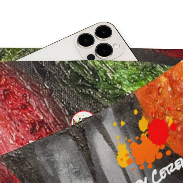 Abstract Print Flare Leggings