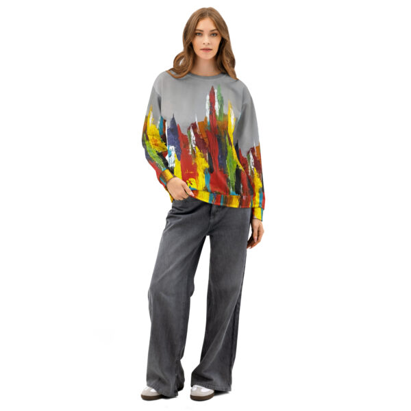 all-over-print-unisex-cotton-sweatshirt-white-front-694ed6e430b63.jpg Unisex Cotton Sweatshirt | “The Quiet City”