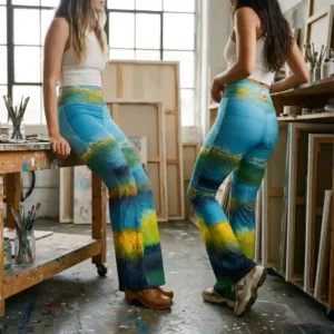 Where Light Settles Flare Leggings Flare Leggings | "Where Light Settles"