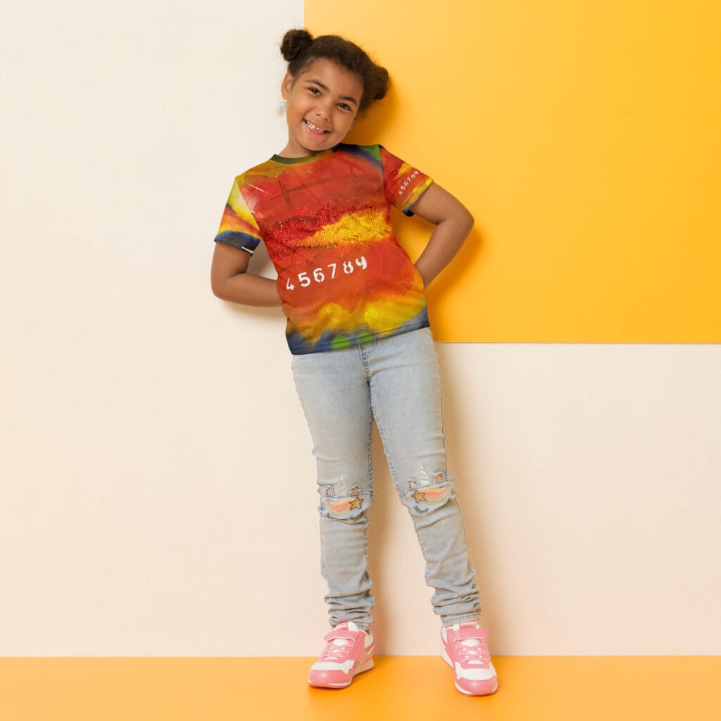 Kids Crew Neck T-shirt | “Daybreak”