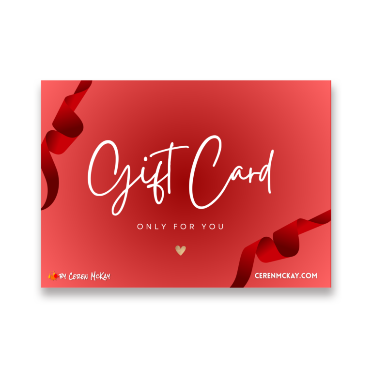 by Ceren McKay Digital Gift Card