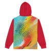 all-over-print-recycled-unisex-zip-hoodie-white-back-699d451c706f9.jpg Recycled Unisex Zip Hoodie | "Red Rasta" (Red)