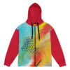 all-over-print-recycled-unisex-zip-hoodie-white-front-699d451c708a2.jpg Recycled Unisex Zip Hoodie | "Red Rasta" (Red)
