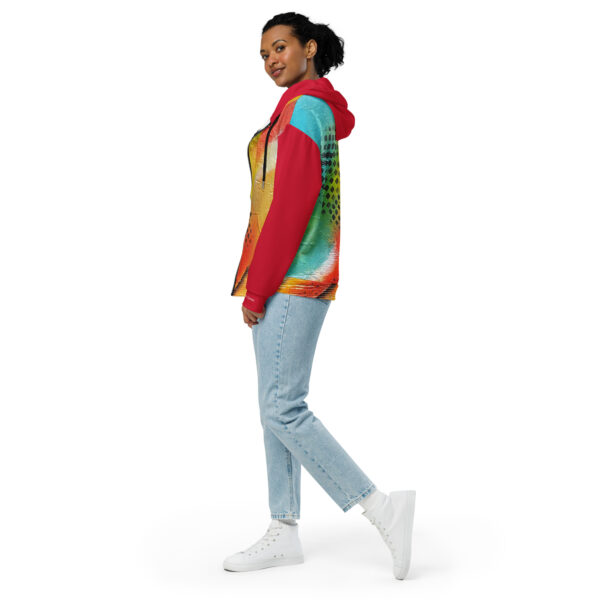 all-over-print-recycled-unisex-zip-hoodie-white-left-699d451c70c3b.jpg Recycled Unisex Zip Hoodie | "Red Rasta" (Red)