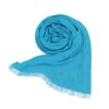 5996813879643319672_2048.jpeg Light Scarf - Lightweight Turquoise Fringed Fashion Scarf