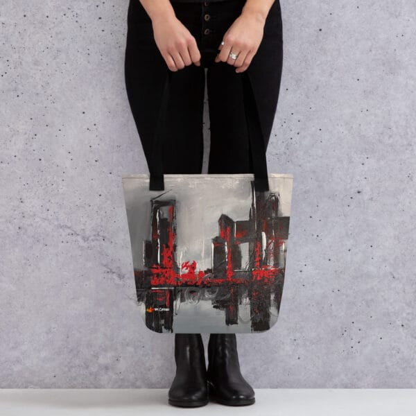 Tote Bag- "Fragments of Fire"