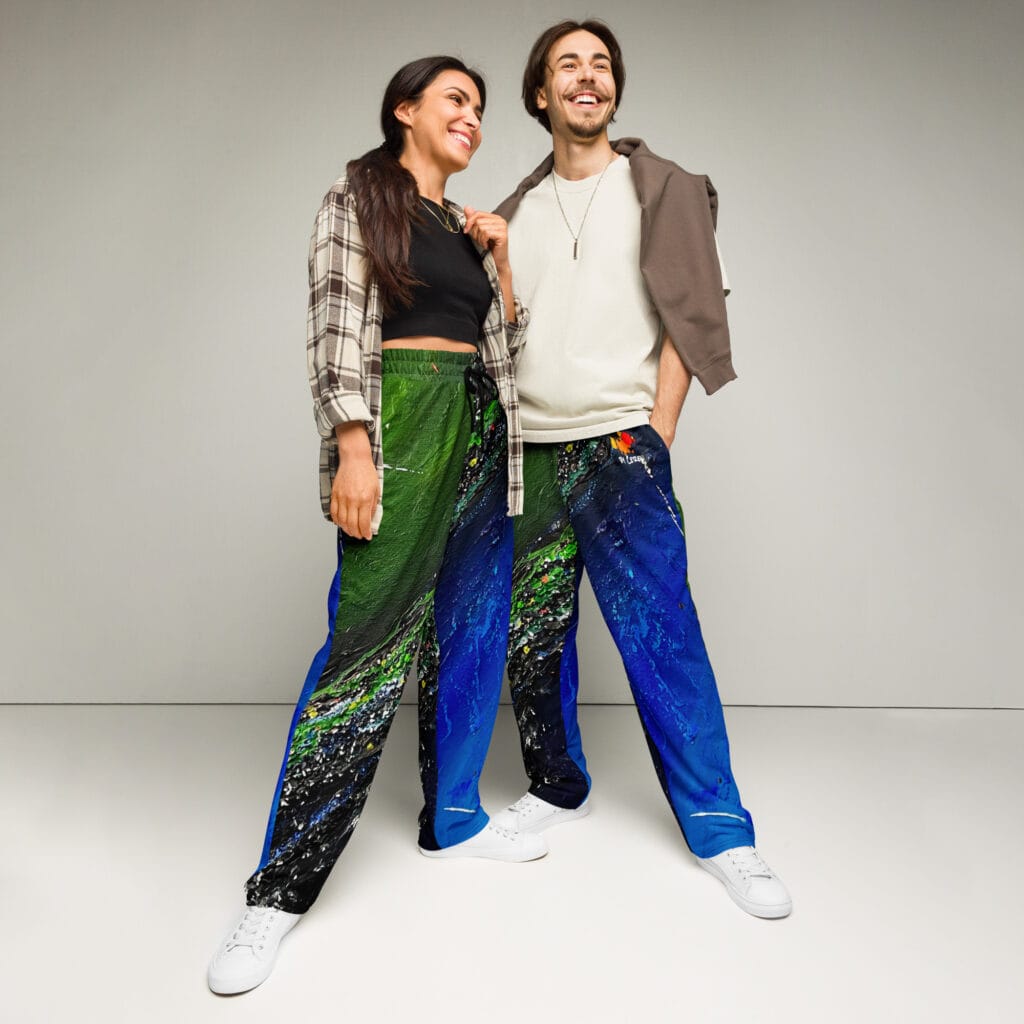 Wide-Leg Joggers | "Two Sides of the Silence"