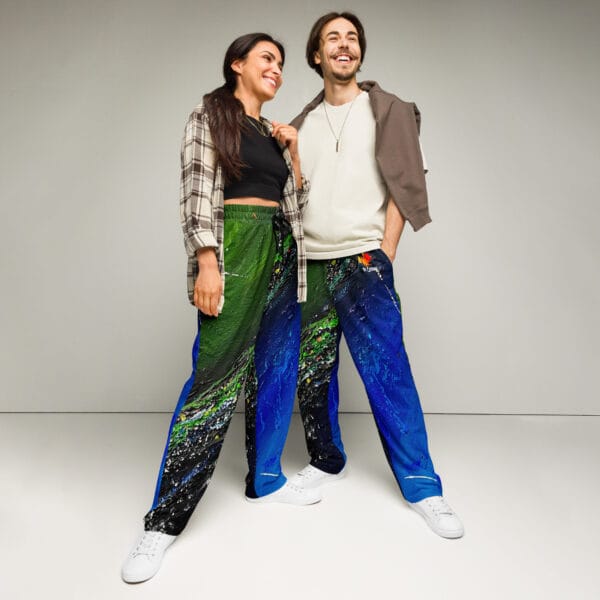 Wide-Leg Joggers | "Two Sides of the Silence"