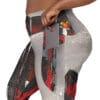 Leggings With Pockets | "Fragments of Fire"