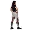 Leggings With Pockets | "Fragments of Fire"