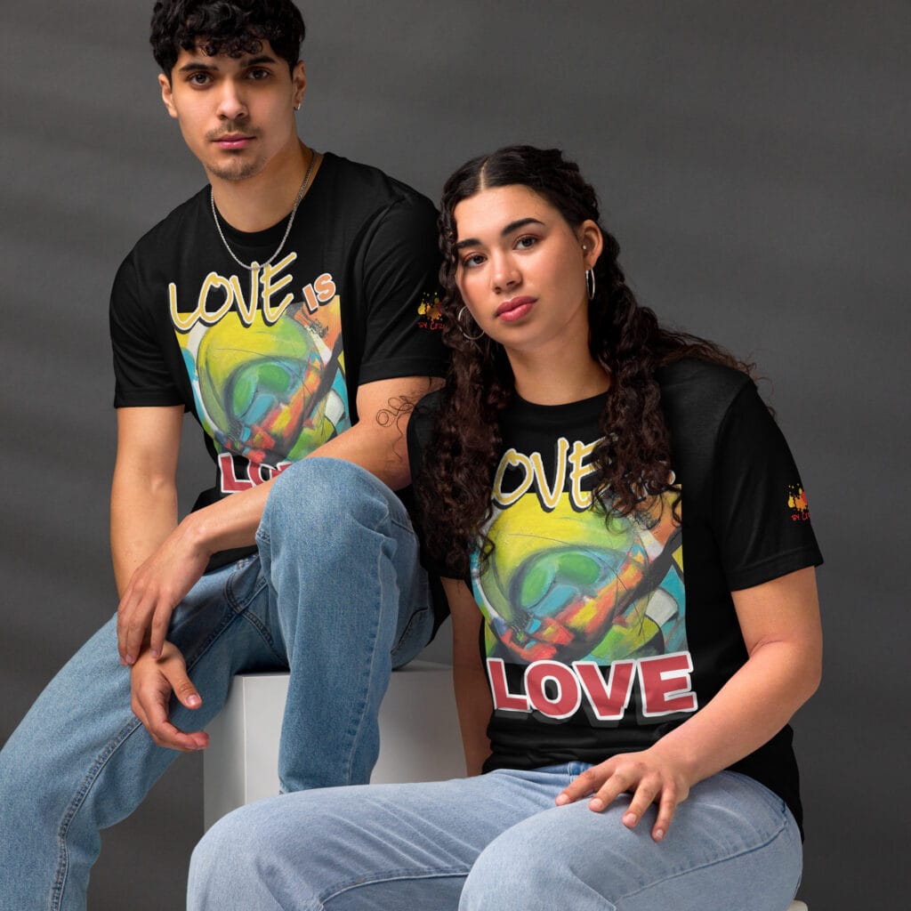 Unisex Staple Eco T-Shirt | Love is Love | "Sam's Will"